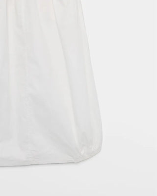 Balloon silhouette long skirt