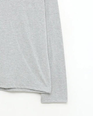 Striped long-sleeved T-shirt