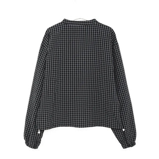 Check pocket anorak
