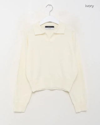 Modern wool color knit