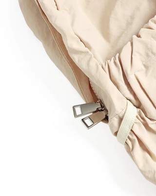 Drawstring pocket backpack