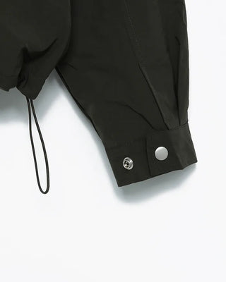 Zip-fly nylon jacket