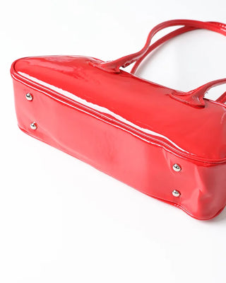 Enamel shoulder bag