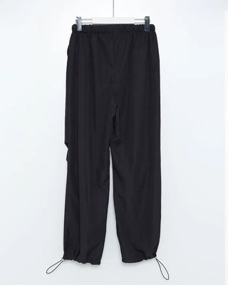 Elastic waist parachute pants