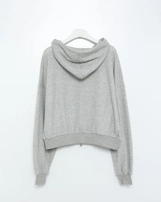 Basic zip-up hoodie