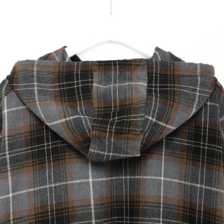 (Unisex) Check Big Boxy Seafood Shirt
