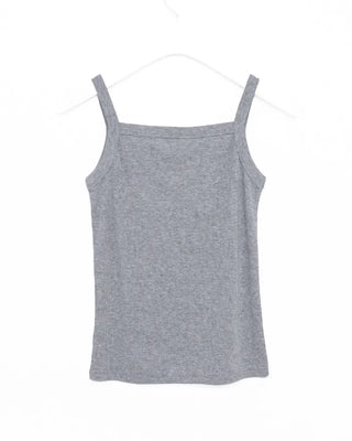 Square neck ribbed camisole