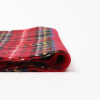 Holiday check scarf