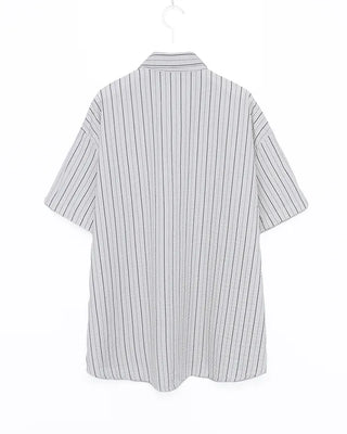 Multi-stripe half-sleeve shirt