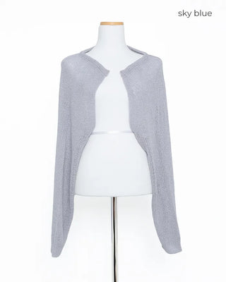 Cropped bolero cardigan