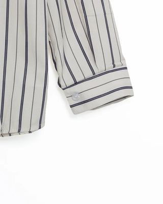 Loose-fit striped shirt