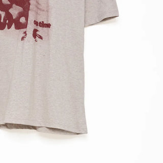 Vintage print short-sleeved T-shirt