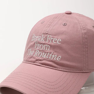 Lettering Stitch Cap