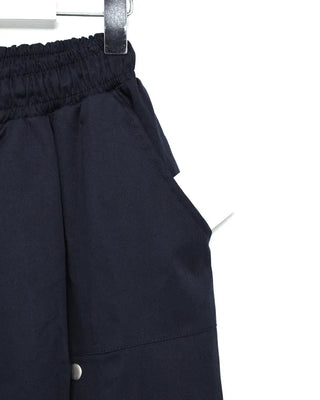 (Unisex) Rivet Tuck Balloon Pants