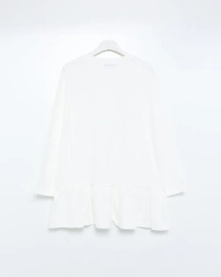 Frilled Layered Long T-Shirt