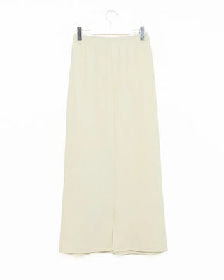 Layered wrap skirt and pants set