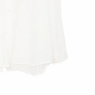 Back button sheer shirt