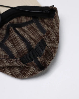 Check Strap Camp Cap