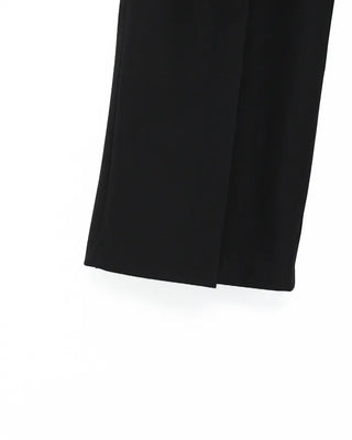 Double-pleated slacks