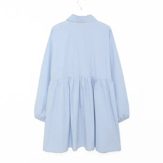 Basic Mini Shirt Dress