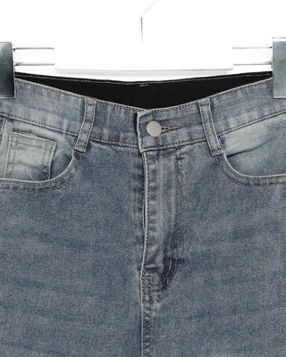 Bootcut banded denim