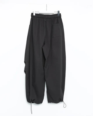 Elastic waist parachute pants