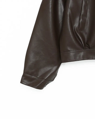 Crop Leather Jacket
