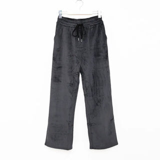 Corduroy half-zip pullover and pants set