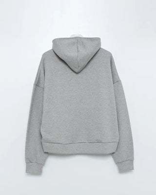 (Unisex) Crop Fit Hooded Parka