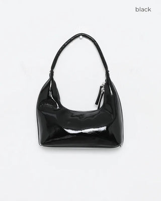 Double Zipper Mini Hobo Bag