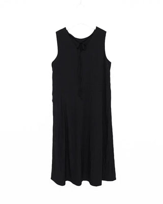 Back-string long dress
