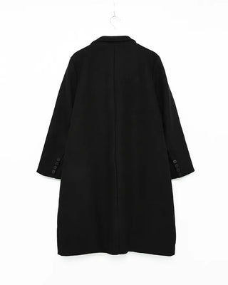Double-button long coat