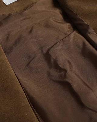 Suede V-neck vest