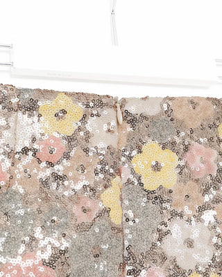 Flower pop mini skirt