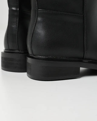 Leather long boots