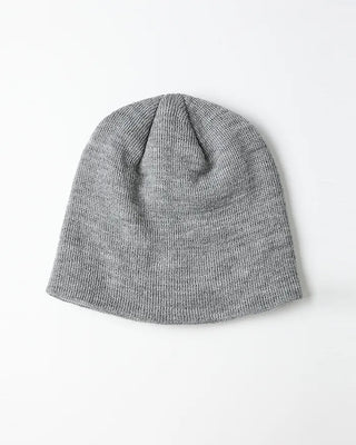 Flower knit beanie