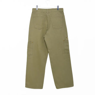 Cotton wide-leg pants
