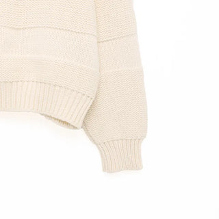 Color patchwork knit