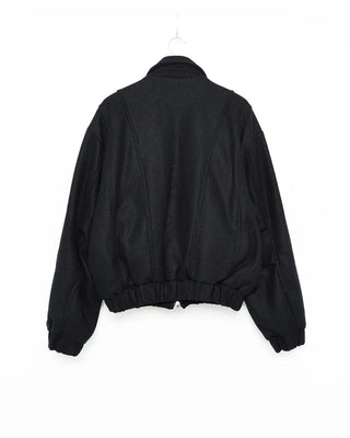 Colored zipper blouson jacket
