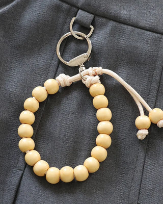 [7th Re-release] (ORIGINAL) Cord Knot Wood Keyring (natural)