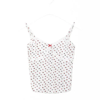 Flower Camisole Cardigan Set