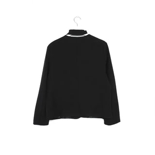 V-neck tie set jacket