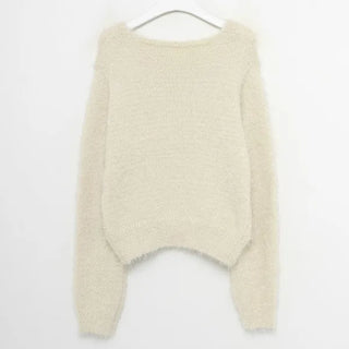 Fur cardigan