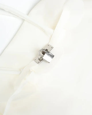 Matte Jelly Big Square Lock Bag
