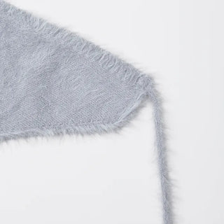 Angora hair bandana