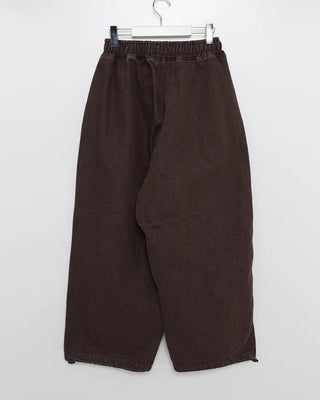 Parachute denim elastic waist pants