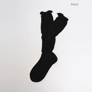 See-through knee-high socks