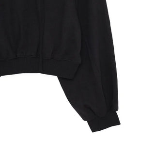 Choker One-Shoulder Sweatshirt