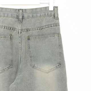 Vintage distressed denim