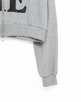 Lettering Heart Dot Point Hoodie